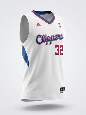 Adidas Los Angeles Clippers #32 White Basketball Jersey #blakegriffin #nba